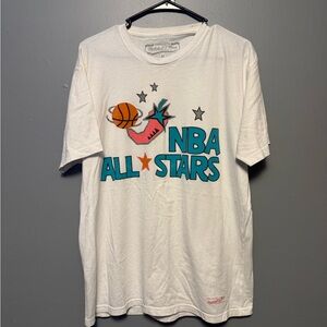 Mitchell & Ness Cream NBA Stars Tee